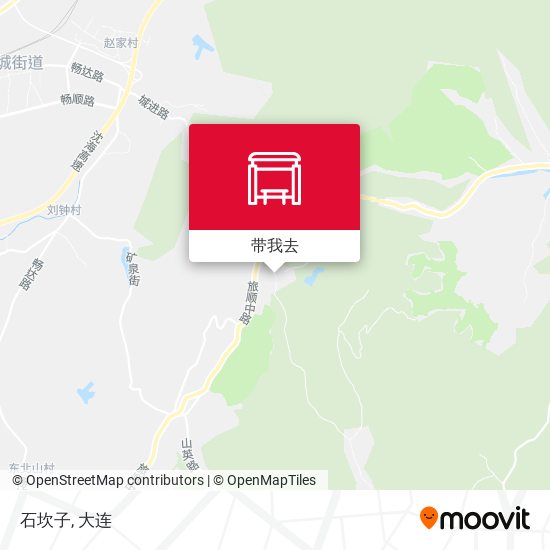 石坎子地图