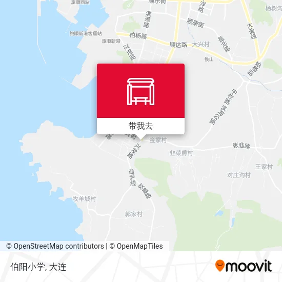 伯阳小学地图