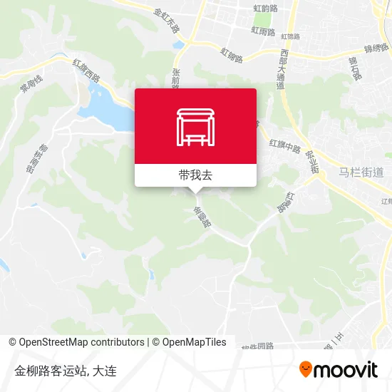 金柳路客运站地图