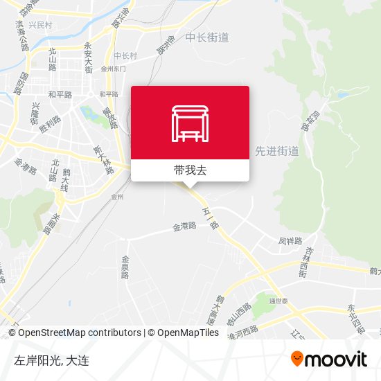 左岸阳光地图
