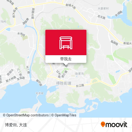 博爱街地图