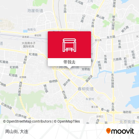 周山街地图