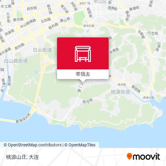 桃源山庄地图