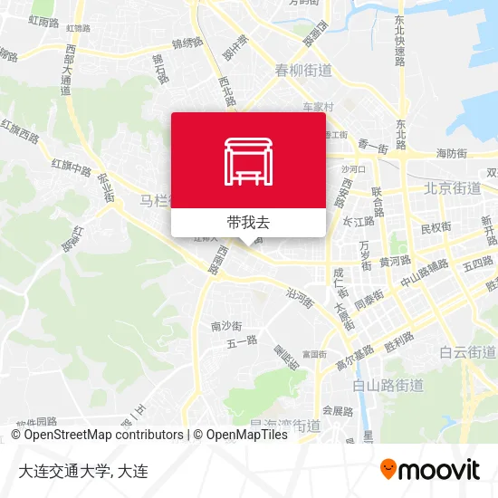 大连交通大学地图