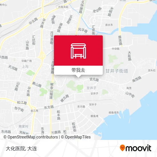 大化医院地图