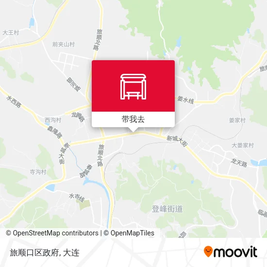 旅顺口区政府地图