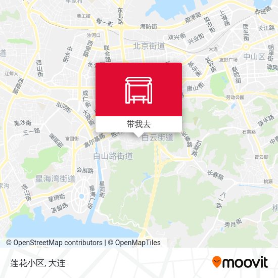 莲花小区地图