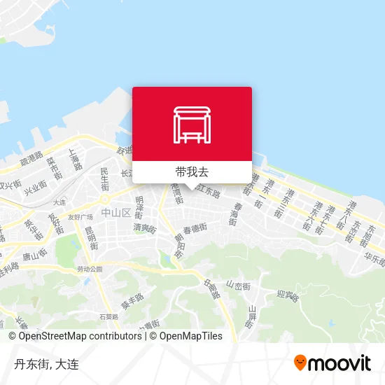 丹东街地图