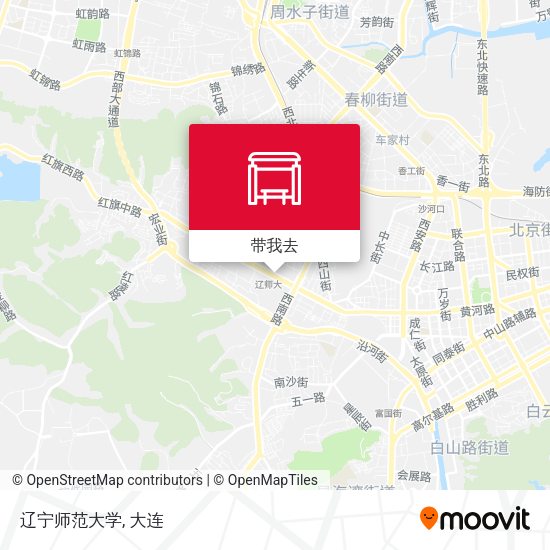 辽宁师范大学地图