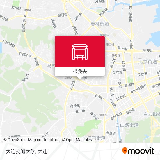 大连交通大学地图
