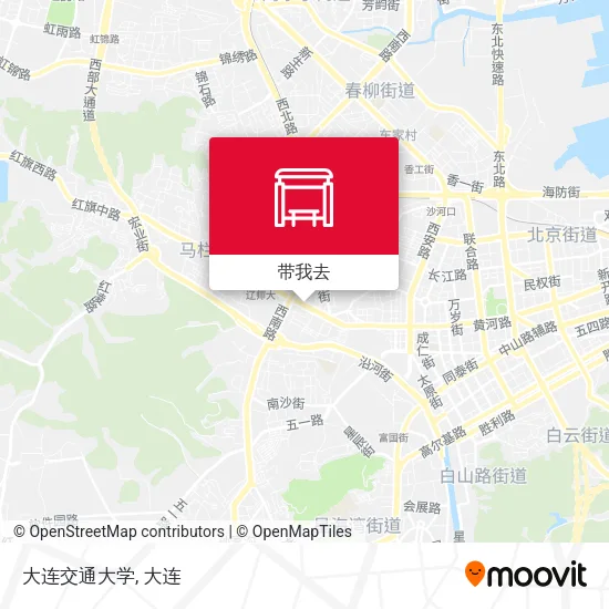 大连交通大学地图