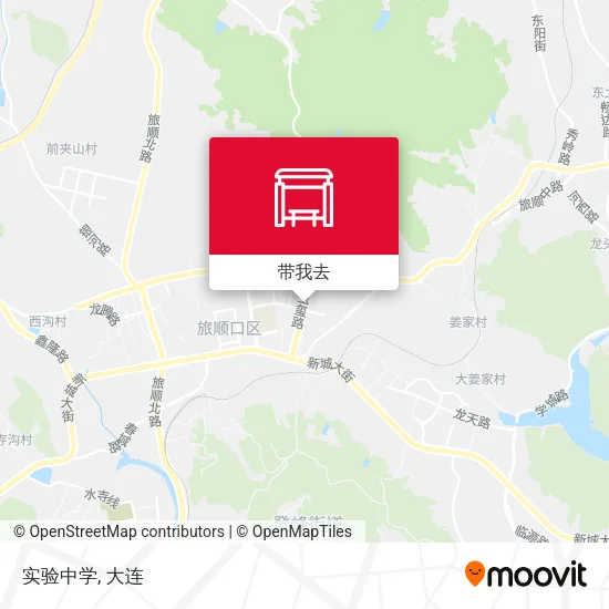 实验中学地图
