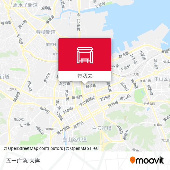 五一广场地图