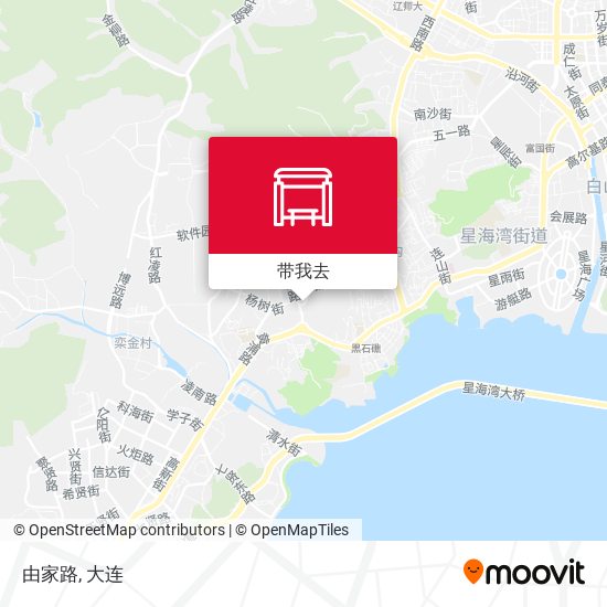 由家路地图