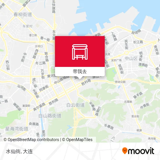 水仙街地图
