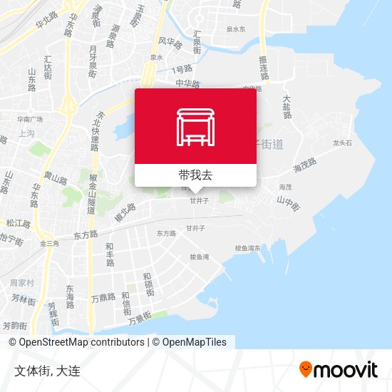 文体街地图