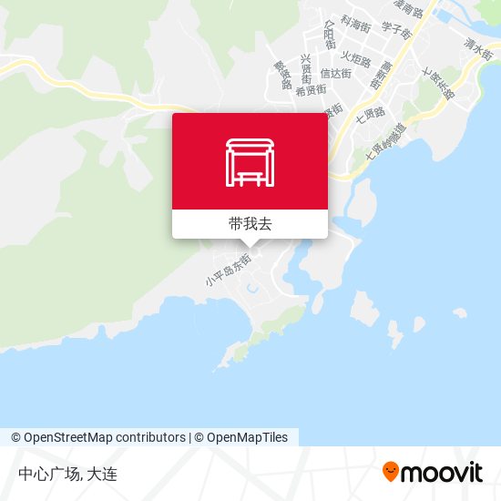 中心广场地图