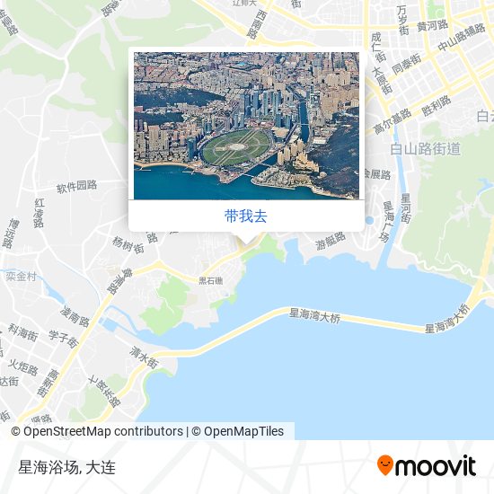 星海浴场地图
