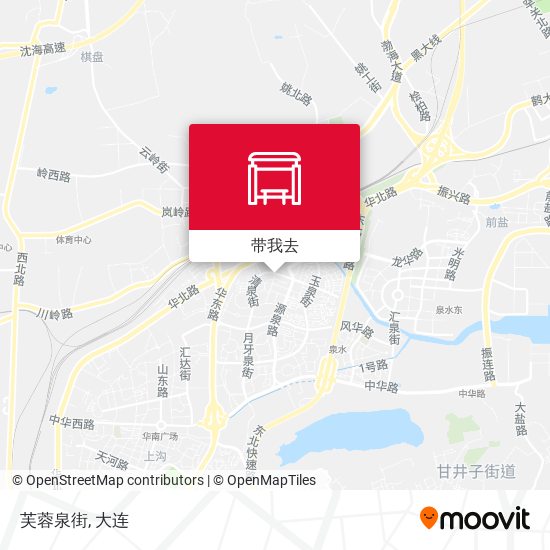 芙蓉泉街地图