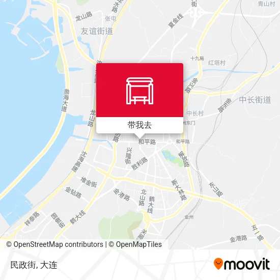 民政街地图