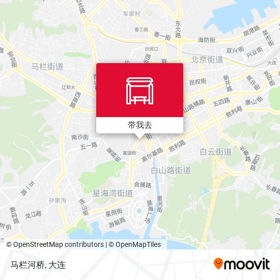 马栏河桥地图
