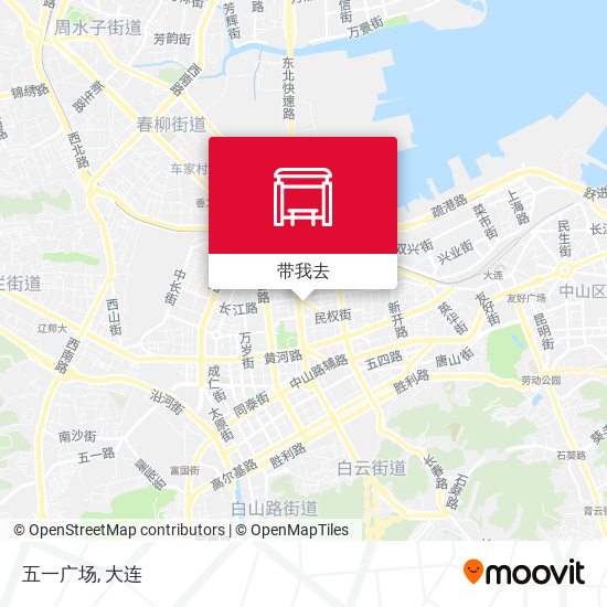 五一广场地图