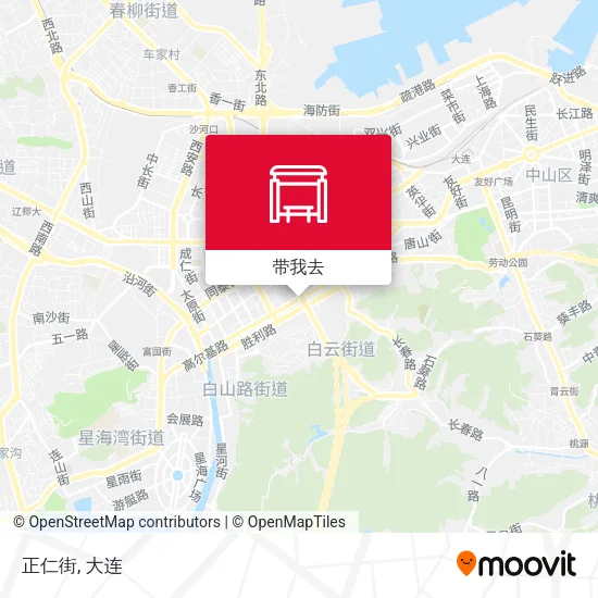 正仁街地图
