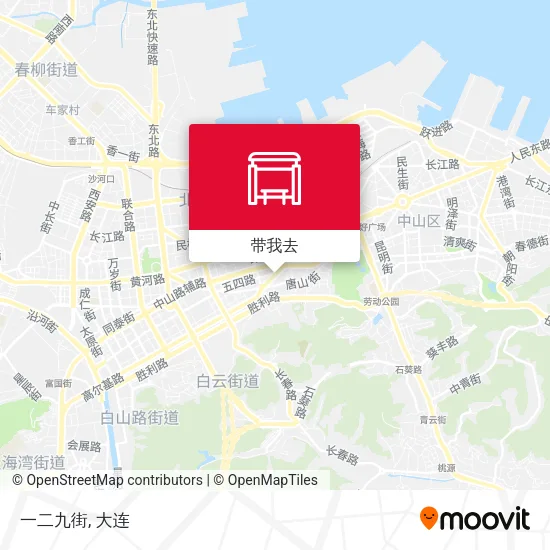 一二九街地图