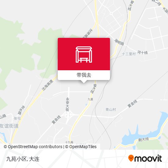 九苑小区地图