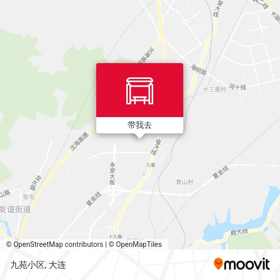 九苑小区地图