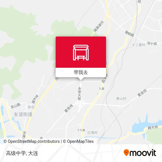 高级中学地图