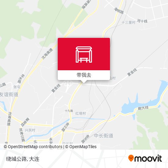 绕城公路地图