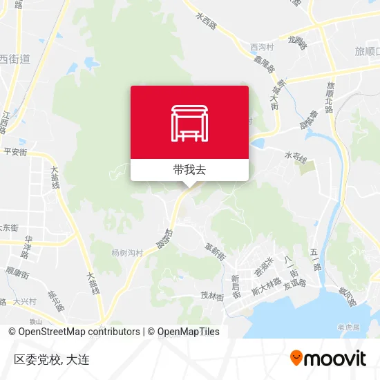 区委党校地图
