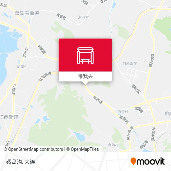 碾盘沟地图