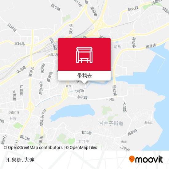 汇泉街地图