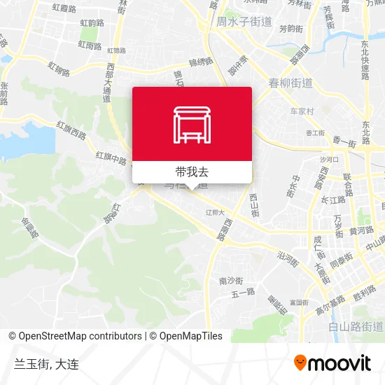 兰玉街地图