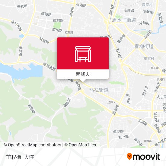 前程街地图