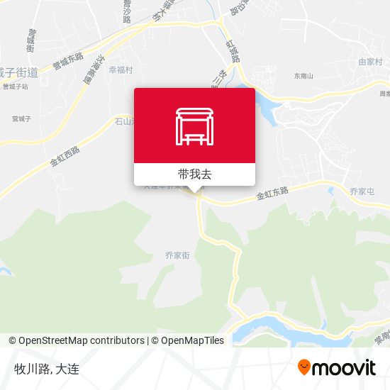 牧川路地图