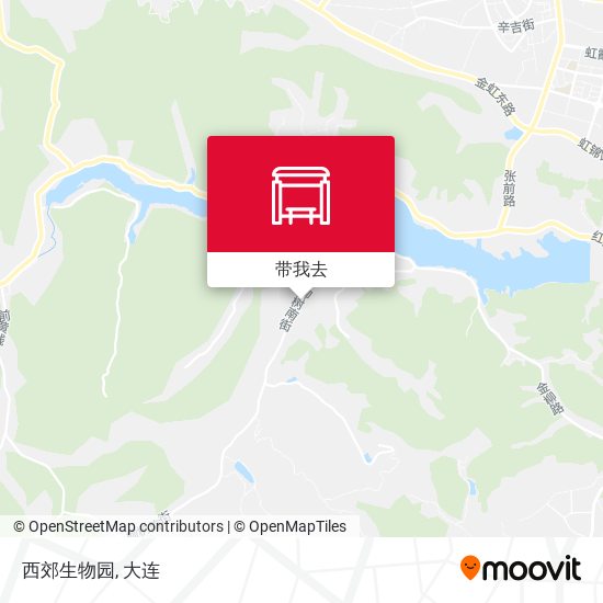 西郊生物园地图