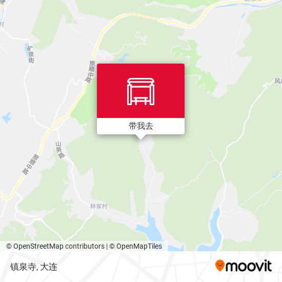 镇泉寺地图