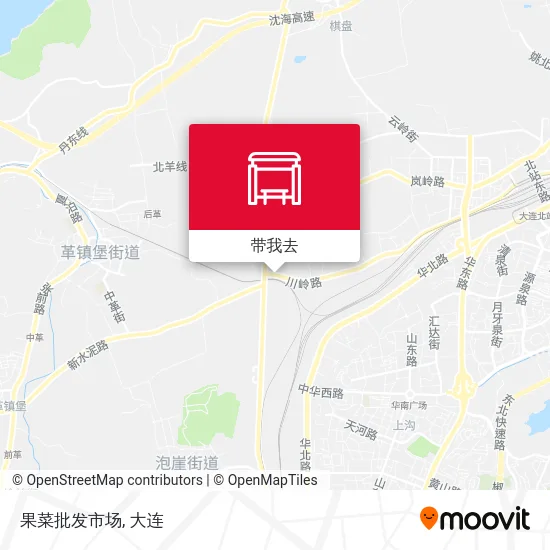 果菜批发市场地图