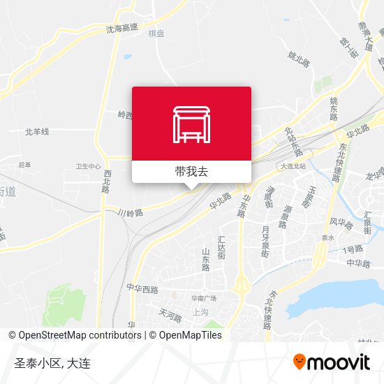 圣泰小区地图