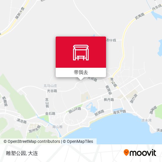 雕塑公园地图
