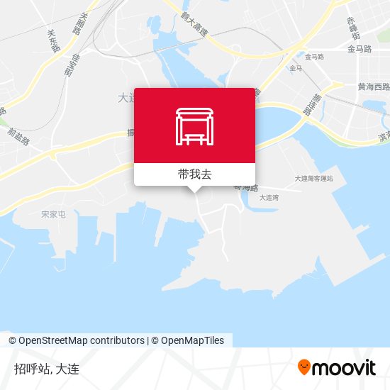 招呼站地图