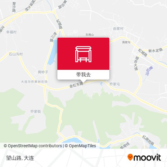 望山路地图