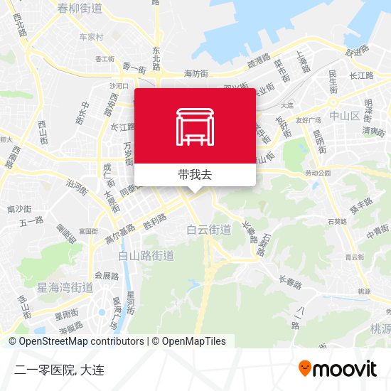 二一零医院地图
