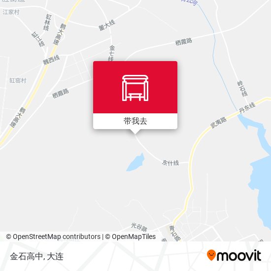 金石高中地图