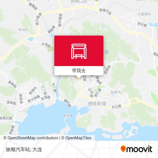 旅顺汽车站地图
