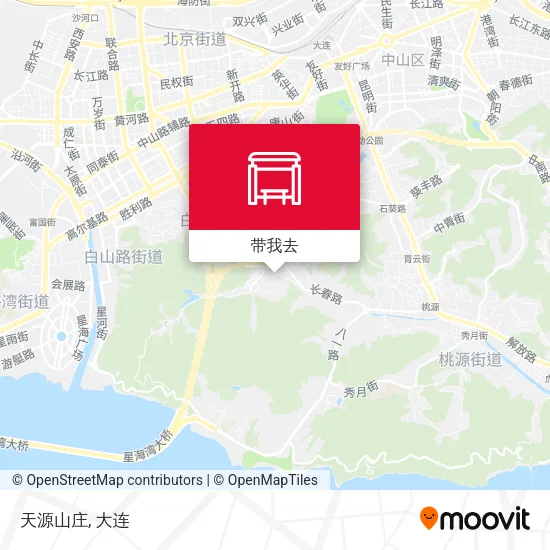 天源山庄地图