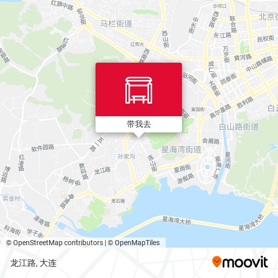 龙江路地图